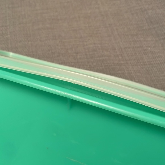 Vintage Green Tupperware 3 pcs. Vegetable Crisper Keeper Retro Mid Century - Picture 7 of 10